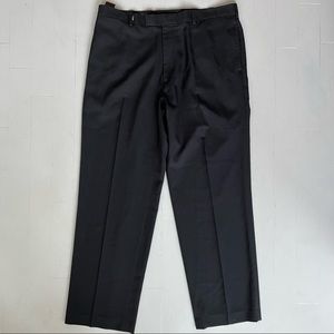 Mens oversized black trousers